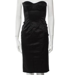 Dolce & Gabbana Vintage Corset Midi Dress